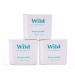 Wild - Natural Refillable Deodorant - Fresh Cotton & Sea Salt Refill Trio Pack - Vegan & Eco-Friendly - Aluminium Free - Long Lasting Protection - 100% Natural Ingredients - 3 Pack of 40g Refills Fresh Cotton & Sea Salt 40 g (Pack of 3)