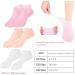 Silicone Socks for Dry Cracked Feet Women Silicone Socks for Dry Cracked Feet 3 Pairs Silicone Moisturizing Socks Anti Slip Women Spa Pedicure Gel Socks Aloe Sock for Softening Rough Skin Calluses - Buy Online on GoSupps.com
