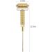 Gold Ear Acupuncture Points Probe - Spring Needle Massage Roller & Facial Tension Detector - Buy Online on GoSupps.com