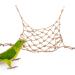 Buy Hayawww Vogel Rope Swing for Birds | Parrot Climbing Network & Budgie Rope Seats | Durable Cotton Nets for Small Pets & Hamsters - Buy Online on GoSupps.com