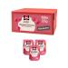 Schwartau Extra Raspberry Portions Jam Portion Bowls Bulk Pack 100x25g