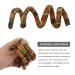 Spiral Hair Ties Set - No Damage, Bendable Design for Dreadlocks, Long Ponytails - 2pcs with Bag (Blue Yellow) - Buy Online on GoSupps.com