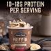 Kodiak Cakes Almond Poppy Seed Minute Muffins - High Protein 100% Whole Grain Breakfast Mix 2.29oz (Pack of 12) - Buy Online on GoSupps.com