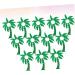 Cabilock 24pcs Diy Lollipop Card Coconut Tree Lollipop Paper Lollipop Decor Candy Packaging Card Candy Holder Party Lollipop Holder Glitter Candy Bags Pineapple Decorations - Buy Online on GoSupps.com