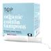 TOP Organic Regular Tampons - 100% Pure Cotton, Unscented, Chemical-Free, Plant-Based Applicator - 16 Count (Pack of 1) - Buy Online on GoSupps.com