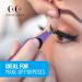 Cocos Precision Eyebrow Tweezers - Medical Grade Stainless Steel, Sharp Slanted Tip, Non-Slip Grip - 1 Pack Purple for Men & Women - Buy Online on GoSupps.com