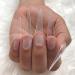 YIMART 600pcs Acrylic Long Stiletto Nail Tips - Sharp False Nail Art Tips for Salon - Clear - Buy Online on GoSupps.com