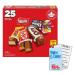 Mini Chocolate Bars Assorted Variety Pack (25 COUNT) with w/Water Cooler Trivia Game by BIG MAPLE. Delicious Candy Snack for Christmas Easter Birthday Party Office
