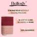 Bellody Minis - Small Hair Ties for Stylish Braids | 20 Pieces in Rose/Red | Women's Hair Accessories - Buy Online on GoSupps.com