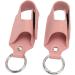 2pcs PU Leather Asthma Inhaler Holder Portable Asthma Inhaler Holder Case with Clip for Home Work or Travel (Pink) - Buy Online on GoSupps.com