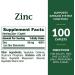 Nature's Bounty Zinc 50 mg Caplets - 100 Count (Pack of 2) | Unflavored - Immune Support Supplement - Buy Online on GoSupps.com
