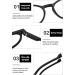 Koosufa Anti-Blue Light Reading Glasses for Men & Women - Oval Round Spring Hinge Visual Aid Available in 1.0 to 4.0 Strengths - Buy Online on GoSupps.com