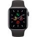 Apple Watch Series 5 (GPS) 44mm Space Gray Aluminum Case with Black Sport Band - Renewed - Buy Online on GoSupps.com