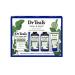 Dr Teal's Relax & Relief Eucalyptus & Spearmint Epsom Salt 11oz & Foaming Bath Oil Body Wash 3oz & Body Lotion 1oz Set