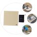 SEWOART 1pc BBQ Fire Mat Outdoor BBQ Outdoor+mat Barbecue Supplies Outdoor Stove Mat Protection Accessories 80x80cm Light Yellow - Buy Online on GoSupps.com