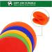 TuXHui Spot Markers 9 & 10 - Non Slip Rubber Agility Cones for Sports Training - 15pcs, 5 Colors - Buy Online on GoSupps.com