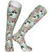 Japanese Chin Dog Compression Socks | Cute Flower Patterns | 15-20 mmHg Support for Running & Cycling - Unisex - Buy Online on GoSupps.com
