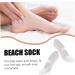 DRESSOOS 1 Pair Silicone Arch Gel Moisturizing Socks Plantar Socks Cooling Heel Repair Socks Silicone Socks Beach Socks Arch Socks Spa Men and Women White Dance Socks - Buy Online on GoSupps.com