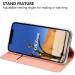 Buy Okzone iPhone XS/X Glitter Bling PU Leather Wallet Case - Rose Gold Flip Folio Cover for Ultimate Protection - Buy Online on GoSupps.com