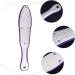 Heallily Professional Foot File - Stainless Steel Double-Sided Kallus Remover for Cracked Heels & Hard Skin - Ideal for Pedicure - Buy Online on GoSupps.com