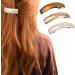 DODUOS 3PCS Hair Barrettes for Women Barrette Hair Clips for Thick Hair Retro Classic Large Barrettes French Clip Barrettes Hair Slides and Clips for Women Fine Hair French Design Hair Barrette brown - Buy Online on GoSupps.com