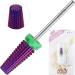 PANA Nail Carbide 5 in 1 Bit - Two Way Rotate use for Both Left and Right Handed - Fast remove Acrylic or Hard Gel - 3/32" Shank - Manicure Nail Art Drill Machine (Coarse - C Purple) Coarse - C Purple - Buy Online on GoSupps.com