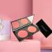YMH BEAUTE Blush Highlighter Duo Palette - High Pigment Long Lasting Peach Blush Makeup - Buy Online on GoSupps.com