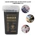 Buy Disposable Blade Waste Box 1L - Black Plastic 10x10x15.5 cm for Safe Disposal | International Shipping Available - Buy Online on GoSupps.com