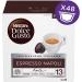  NESCAFE DOLCE GUSTO Nescaf Dolce Gusto Espresso Naples Espresso Roma & Espresso Milan 6 Boxes of 16 Capsules (96 Capsules) - Buy Online on GoSupps.com