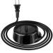 Oral B Toothbrush Charger, Replacement Charger Base for Braun Oral-B Electric Toothbrushes, Waterproof Portable Inductive Charging Holder Power Supply Cord for Model 3757 (Black)