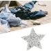 10pcs Rhinestone Stars Applique - DIY Crystal Patches for Shoes, Bags, Hats, Clothes & Jewelry - AB Color - Buy Online on GoSupps.com