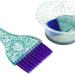 Hair accessoriesHair Coloring Dyeing Kit Salon Hair Dye Brush Bowl Set Hairdressing Styling Accessories 2PCS Blue - Buy Online on GoSupps.com