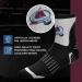 Colorado Avalanche NHL Surge Team Mascot Quarter Socks - Black, Medium | Official FBF Apparel - Buy Online on GoSupps.com