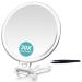 B Beauty Planet 30X Magnifying Mirror  Two Sided Mirror  30X/1X Magnification  Folding Makeup Mirror with Handheld/Stand Use for Makeup Application  Tweezing  and Blackhead/Blemish Removal. 5IN.