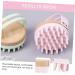 Bcoath Pink Shampoo Brush - Scalp Massager & Washer | 8.4x8x7.4cm | Ideal for Hair Care & Scalp Peeling - Buy Online on GoSupps.com