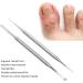 Verdant Touch Ingrown Toenail File Lifterwith File Ingrown Toenail Tool and File Cleaner Double Ended Stainless Steel Pedicure Nail Care Tool - Buy Online on GoSupps.com