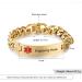Personalized Medical Alert Bracelets | Emergency Medical ID Bracelets for Men & Women | Durable Stainless Steel Tags - Buy Online on GoSupps.com