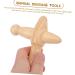 Minkissy Wooden Foot & Neck Massage Device | Trigger Point Roller for Relaxation & Pain Relief - Buy Online on GoSupps.com