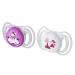 Neobaby Light Pacifier with Anatomical Silicone Lid - Maxi 12 Months + 2 Pieces - Pink - Shop Internationally - Buy Online on GoSupps.com