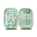 ZSLBMD Diagonal Nail Clippers Pedicure Nail Clippers Complete Nail Clipper Set Value Care Kit(Vert) Light Grey Vert