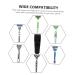 Healeved Hair Razor Set - 2 PC Razor with Silicone Cover & Travel Case - Soft Razor Shell for Secure Storage - Ideal for International Travel - Buy Online on GoSupps.com