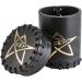 Q-Workshop Call of Cthulhu Black & Green-Golden Leather Dice Cup - Premium Quality Gaming Accessory - Buy Online on GoSupps.com