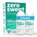 ZeroSweat Antiperspirant Deodorant | Clinical Strength Hyperhidrosis Treatment - Reduces Armpit Sweat (2 Pack) 1.2 Fl Oz (Pack of 2)
