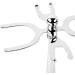 QSHAVE Deluxe 4 Prong Chrome Razor and Brush Stand - Extend Your Shaving Brush's Lifespan - Buy Online on GoSupps.com
