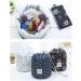 Hedume Set of 6 Travel Makeup Bags with Jewelry Pocket - Waterproof Cosmetic Organizer - Buy Online on GoSupps.com