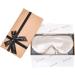 Seciiwod Silk Sleep Mask - 100% Mulberry Silk, Light-Proof, Breathable & Skin-Friendly - Champagne - Buy Online on GoSupps.com