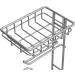 Stainless Steel Mega Roll Toilet Paper Holder with Shelf & Magazine Rack - Chrome Finish - Buy Online on GoSupps.com