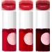 Leogony 3PCS 3 in 1 Lip Tint Stain Long Lasting Non Sticky Lip Stains Waterproof and Sweat Proof Lipstain Set