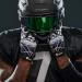 Cutter Game Day Football Glove - Silicone Handle Youth & Adult Sizes (1 Pair) - Black L for Adults - Buy Online on GoSupps.com