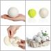 Eco-Friendly Wool Laundry Dryer Balls by Mili Felt - Reusable Extra Large Natural Fabric Softener Reducing Wrinkles | 100% Pure New Zealand Wool Made in Nepal - Buy Online on GoSupps.com